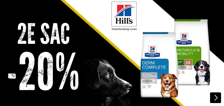 Hill's Prescription Diet 2e zak 20% korting LET OP AFWIJKENDE TERMIJN DOG